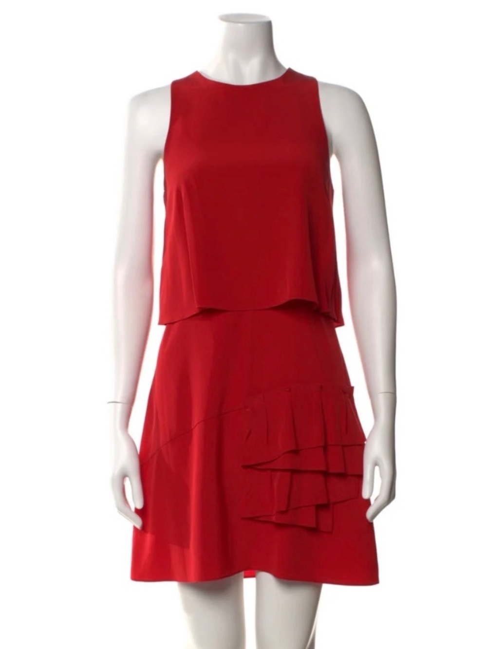 Like New ! Tibi Ted silk tiered dress. Size xs
